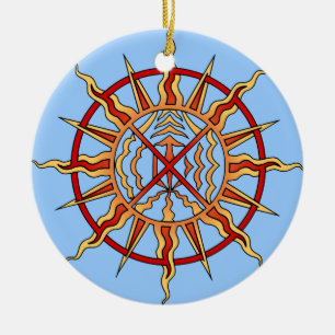 Native Art Ornament First Nations Keepsakes