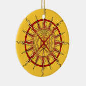 Native Art Ornament First Nations Keepsakes (Rechts)