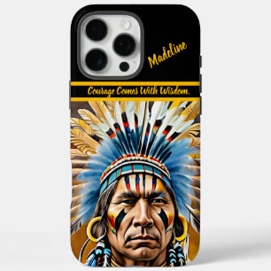 Native Art Planner: gedurfde patronen iPhone 16 Pro Max Hoesje