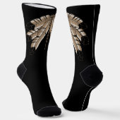 Native Art Socks Eagle Fathers Socks Customized Sokken (Gebogen)