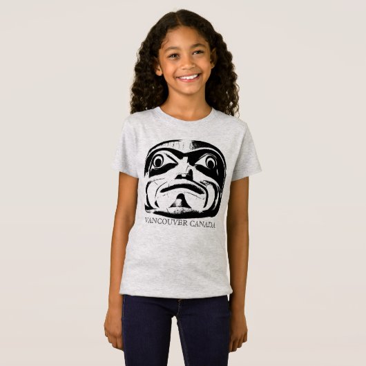 Native Art T-Shirt Vancouver Haida Souvenir Shirt (Voorkant volledig)