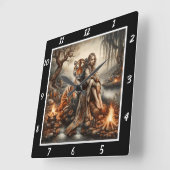 Native Awakening: het licht van het bruisende bos  Vierkante Klok (Hoek)