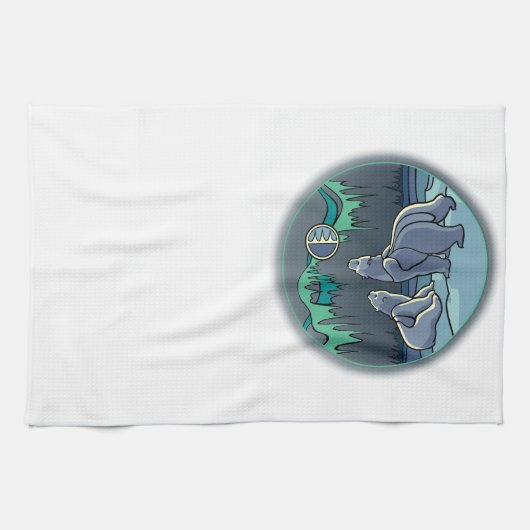 Native Beer Art Towel Polar Beer Tea Towel Theedoek (Horizontaal)