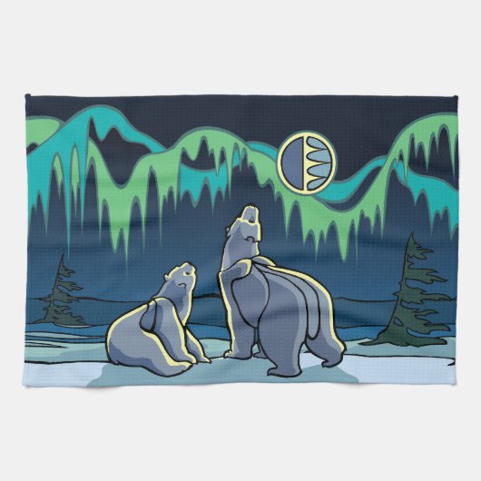 Native Beer Art Towel Polar Beer Tea Towel Theedoek (Horizontaal)