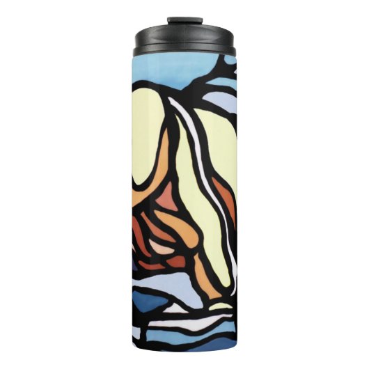 Native Beer Art Tumbler Mokken Polar Beer Drinkwar Thermosbeker (Voorkant)