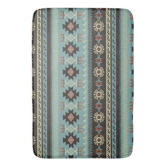 Native Blanket Pattern Badmat (Voorkant Verticaal)