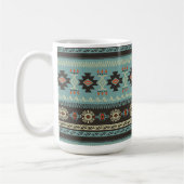 Native Blanket Pattern Koffiemok (Links)
