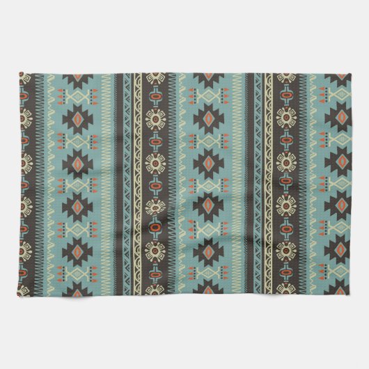 Native Blanket Pattern Theedoek (Horizontaal)