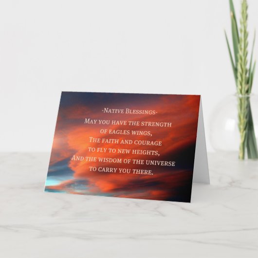 Native Blessings Kaart (Voorkant)