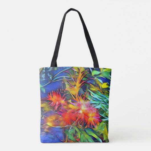 Native Bottle Brush Canvas tas (Achterkant)