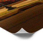 Native Dancer Horse Statue Saratoga Poster (Hoek)