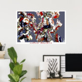 Native Dancers ~ poster (Thuiskantoor)