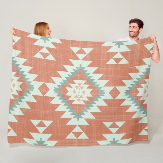 Native Desert 60x80 Fleece Blanket (In situ)