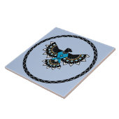 Native Eagle Ceramic Tile Tegeltje (Zijkant)