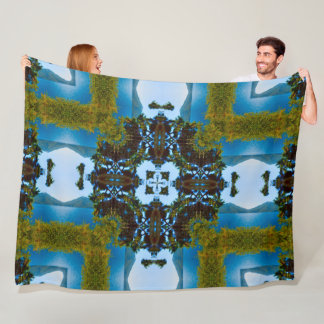 Native Earth, Wind & Water Energiebalans Mandala Fleece Deken