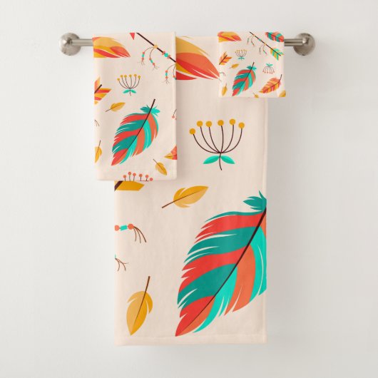 "Native Elegance" Bad Handdoek (Insitu)