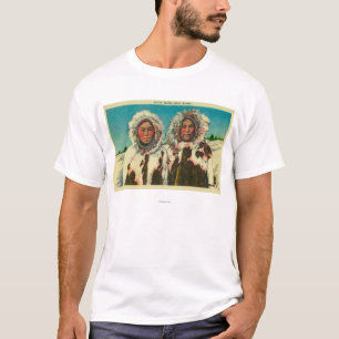 Native Eskimo Girls in AlaskaState T-shirt