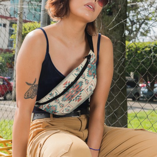 Native Etnische Patroon  Boho Naadloos Heuptasje