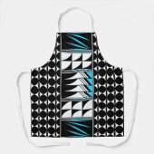 Native Feather Blessing in Turquoise Schort (Voorkant)