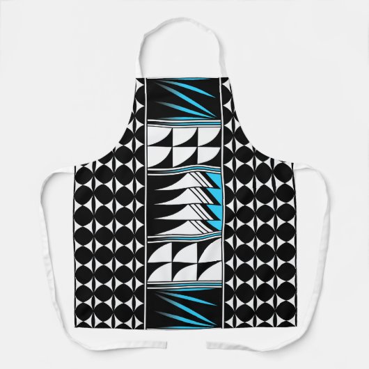 Native Feather Blessing in Turquoise Schort (Voorkant)