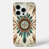 Native Feather Retro Dream Catcher Pattern Case-Mate iPhone Case (Achterkant)