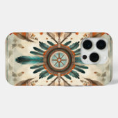 Native Feather Retro Dream Catcher Pattern Case-Mate iPhone Case (Achterkant (horizontaal))