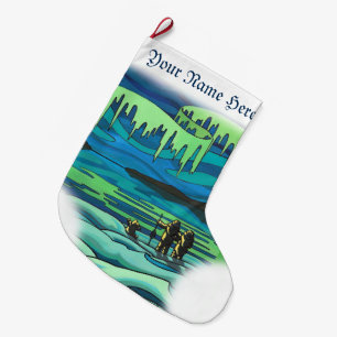 Native Kerstmis Stockings Personalized Stockings Grote Kerstsok