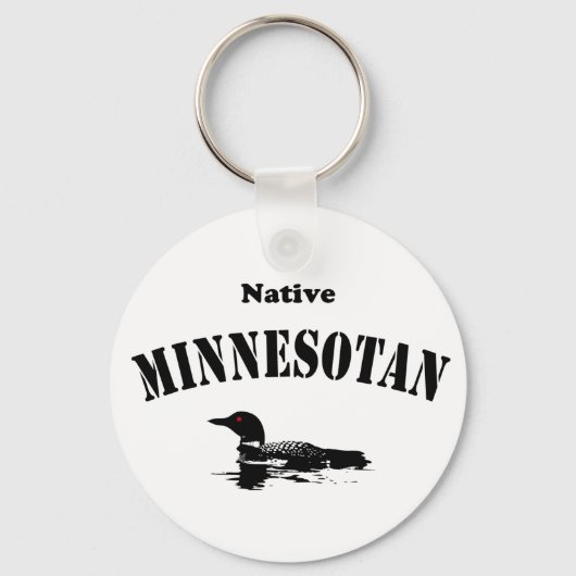 Native Minnesotan Sleutelhanger (Voorkant)