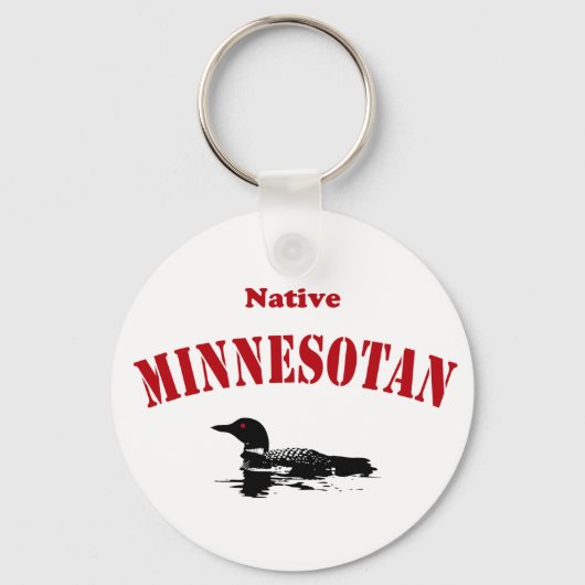 Native Minnesotan Sleutelhanger (Voorkant)