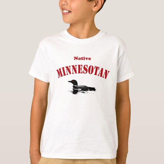 Native Minnesotan T-shirt (Voorkant)