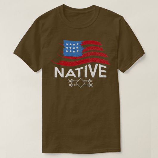 Native Native American (2) T-shirt (Design voorkant)