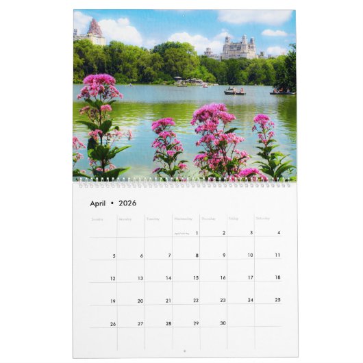 Native New Yorker 2026 Calendar Kalender (Apr 2026)