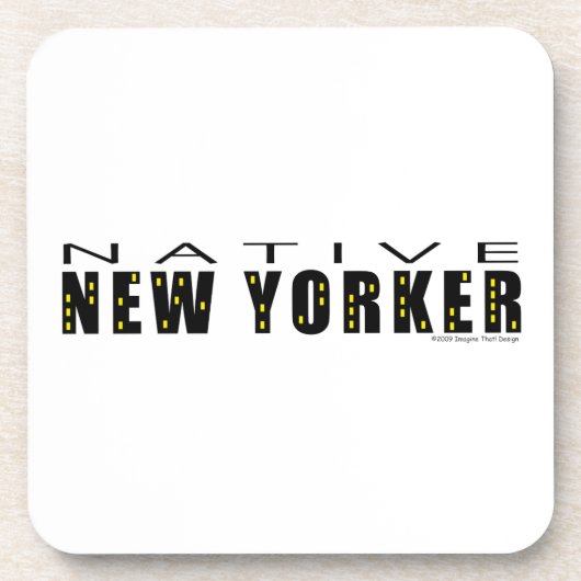 Native New Yorker Bier Onderzetter (Voorkant)