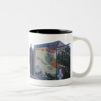 "Native New Yorker" koffie-Mok Tweekleurige Koffiemok