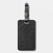 Native New Yorker Pattern Bagagelabel (Achterkant verticaal)