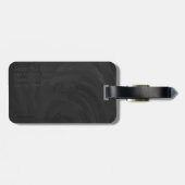 Native New Yorker Pattern Bagagelabel (Achterkant horizontaal)