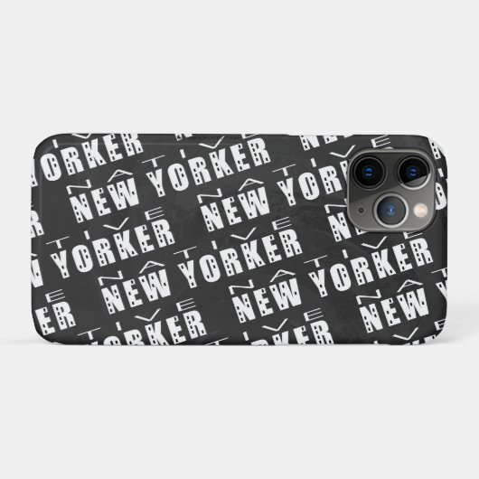 Native New Yorker Pattern Case-Mate iPhone Case (Achterkant (horizontaal))