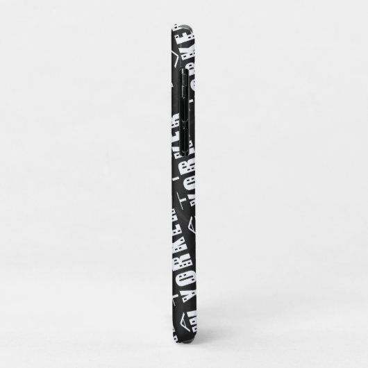 Native New Yorker Pattern Case-Mate iPhone Case (Achterkant/links)