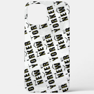 Native New Yorker Pattern iPhone 12 Pro Max Hoesje