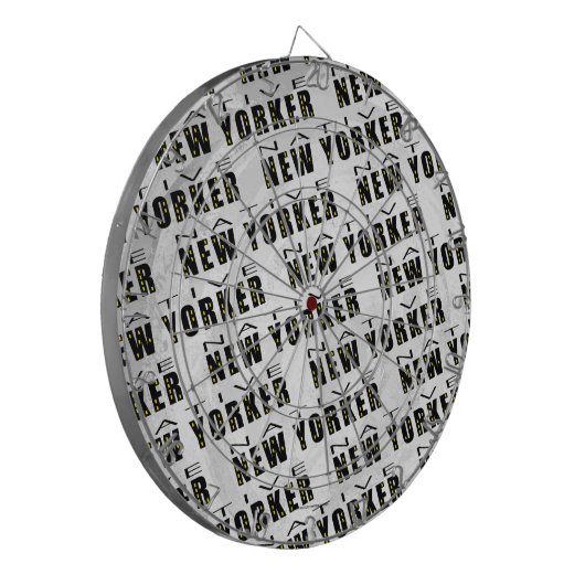 Native New Yorker Pattern Dartbord (Voorkant Links)