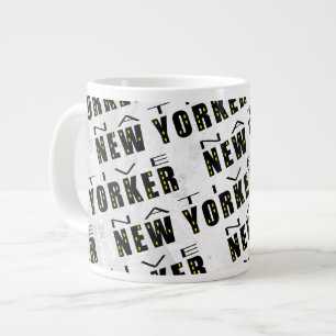 Native New Yorker Pattern Jumbo Beker