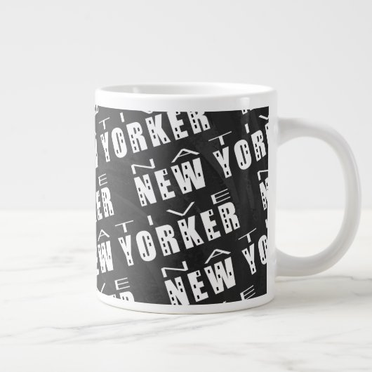 Native New Yorker Pattern Jumbo Beker (Rechts)