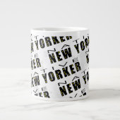 Native New Yorker Pattern Jumbo Mok (Voorkant)