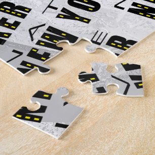 Native New Yorker Pattern Legpuzzel