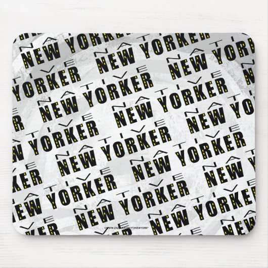 Native New Yorker Pattern Muismat (Voorkant)