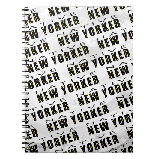 Native New Yorker Pattern Notitieboek (Voorkant)