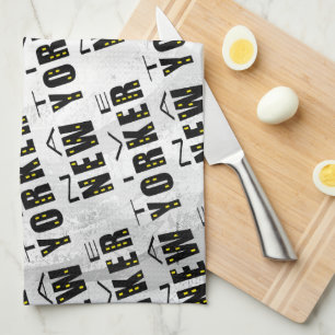 Native New Yorker Pattern Theedoek