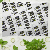 Native New Yorker Pattern Theedoek (Gevouwen)