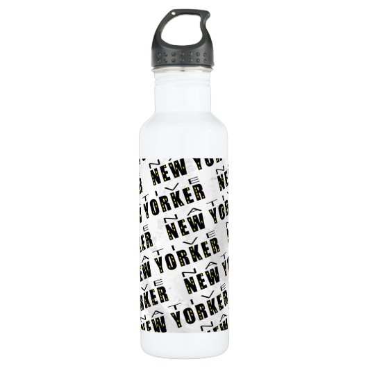 Native New Yorker Pattern Waterfles (Voorkant)