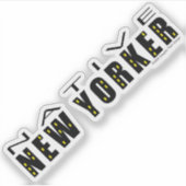 Native New Yorker Sticker (Voorkant)